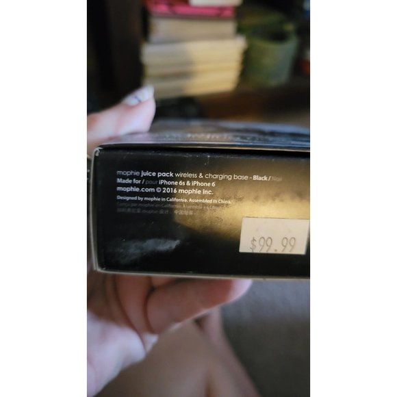 Mophie Juice Pack Wireless Charging Battery Case for IPhone 6 and 6s - Black NIB - Picture 6 of 6